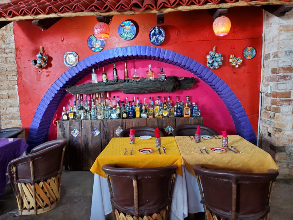 Tequila Bar at Casa Traditional Cocina Mexicana Puerto Vallarta