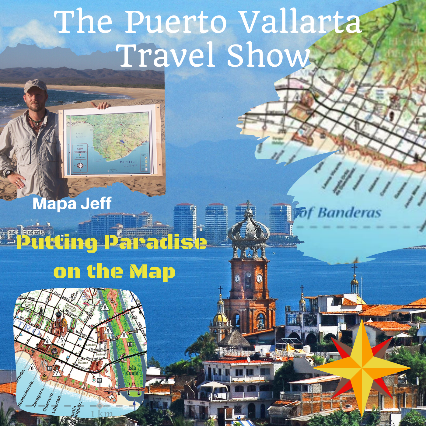 Mapa Jeff Cartography Puerto Vallarta Maps 843x602