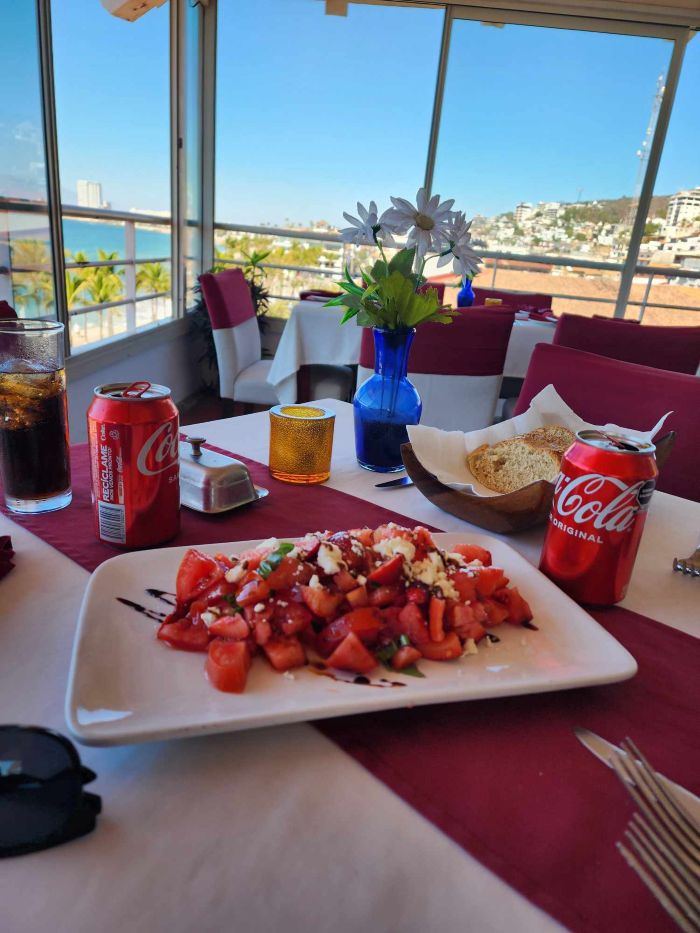 Red Salas at The Seahorse Restaurant in Puerto Vallarta, Mexico